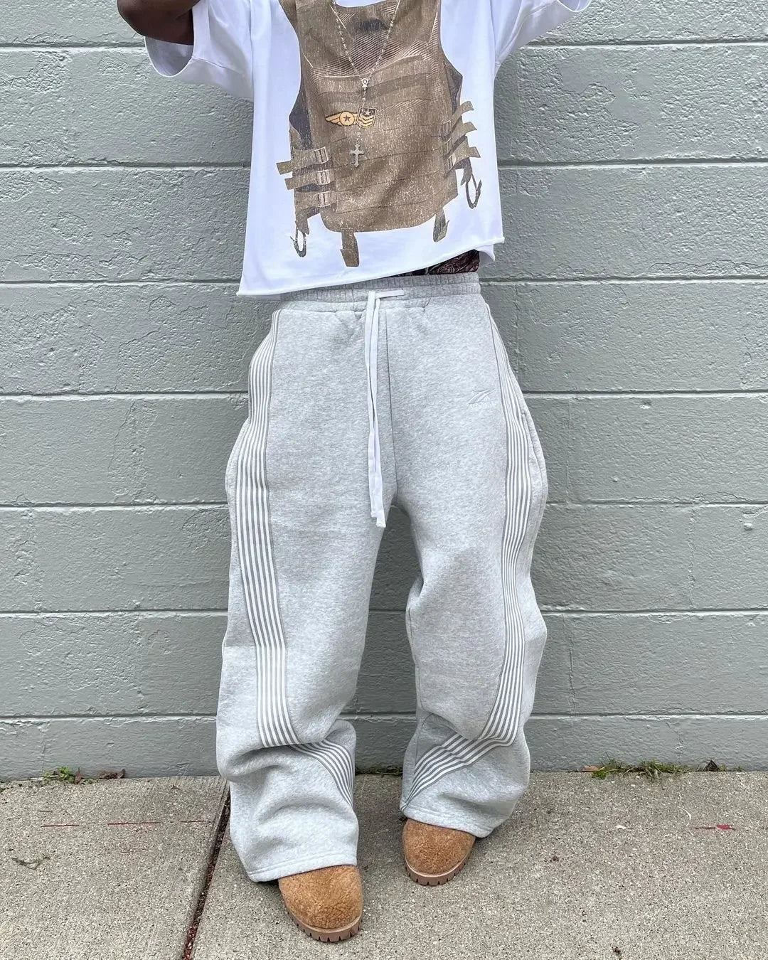 Wide-Leg Joggers