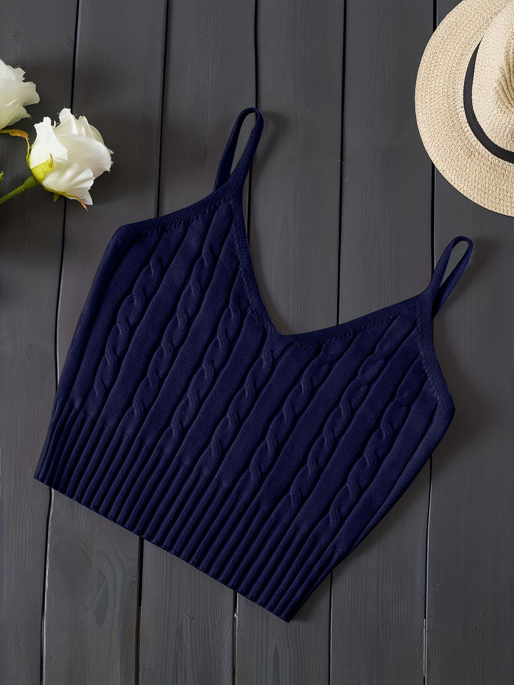 Casual Gebreide Top