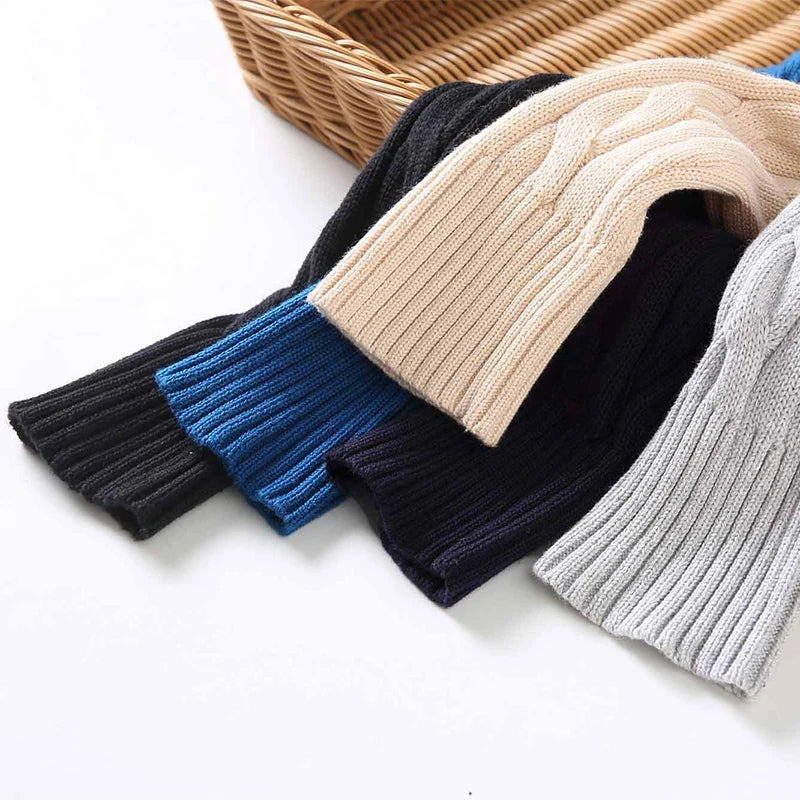 Half Zip Knit Trui