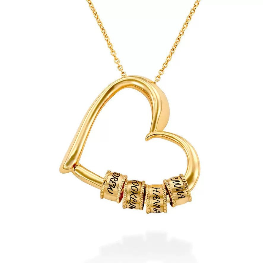 Personaliseerbare Hart ketting