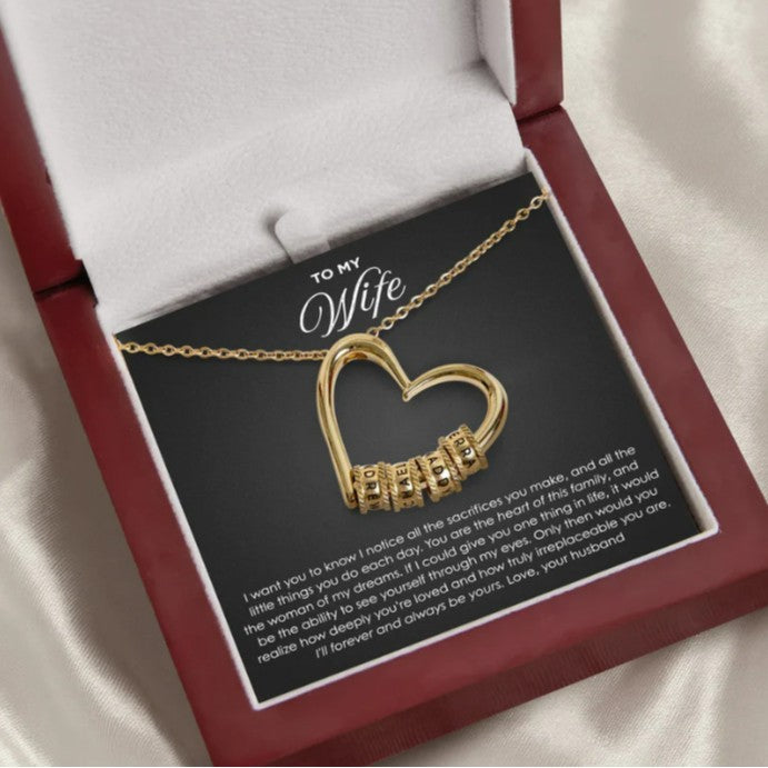 Personaliseerbare Hart ketting