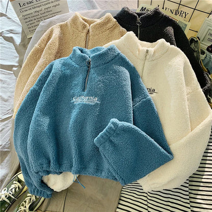 Cozy Fleece Dames Sweater