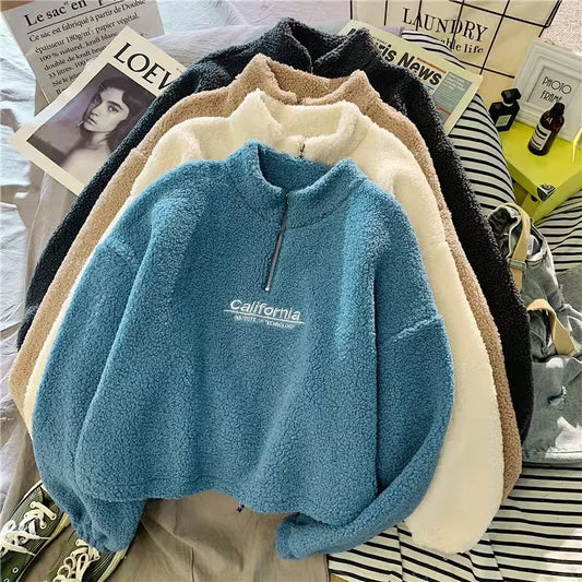 Cozy Fleece Dames Sweater