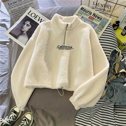 Cozy Fleece Dames Sweater