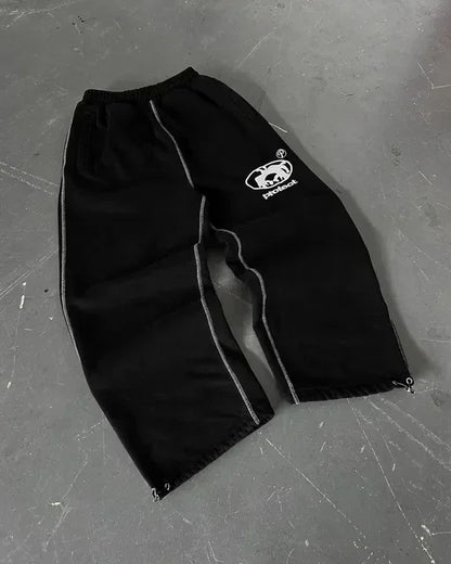 Wide-Leg Joggers