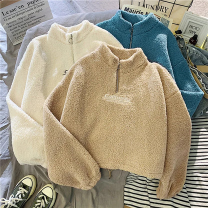 Cozy Fleece Dames Sweater