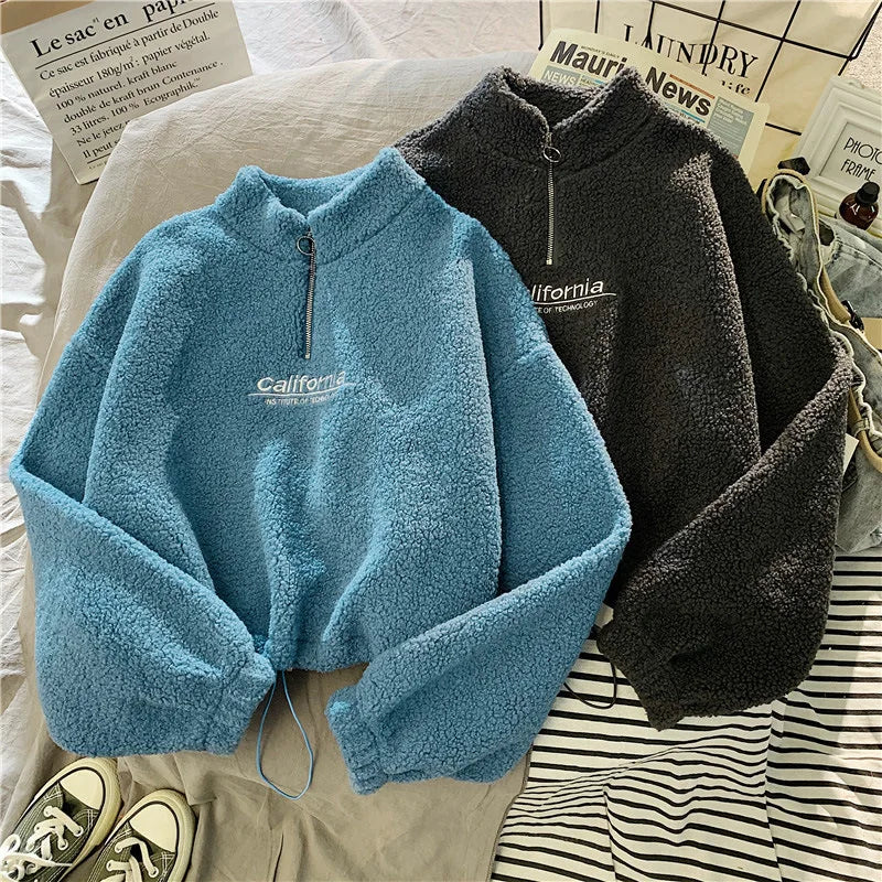 Cozy Fleece Dames Sweater