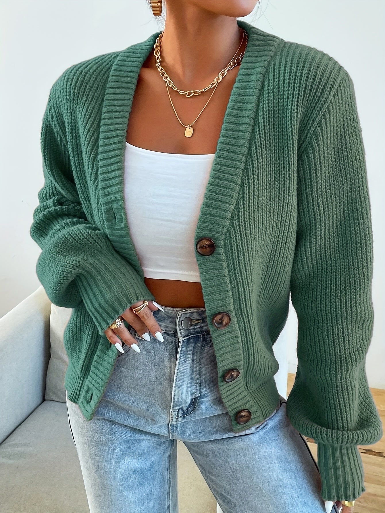 Amara - Oversized Knitted Cardigan