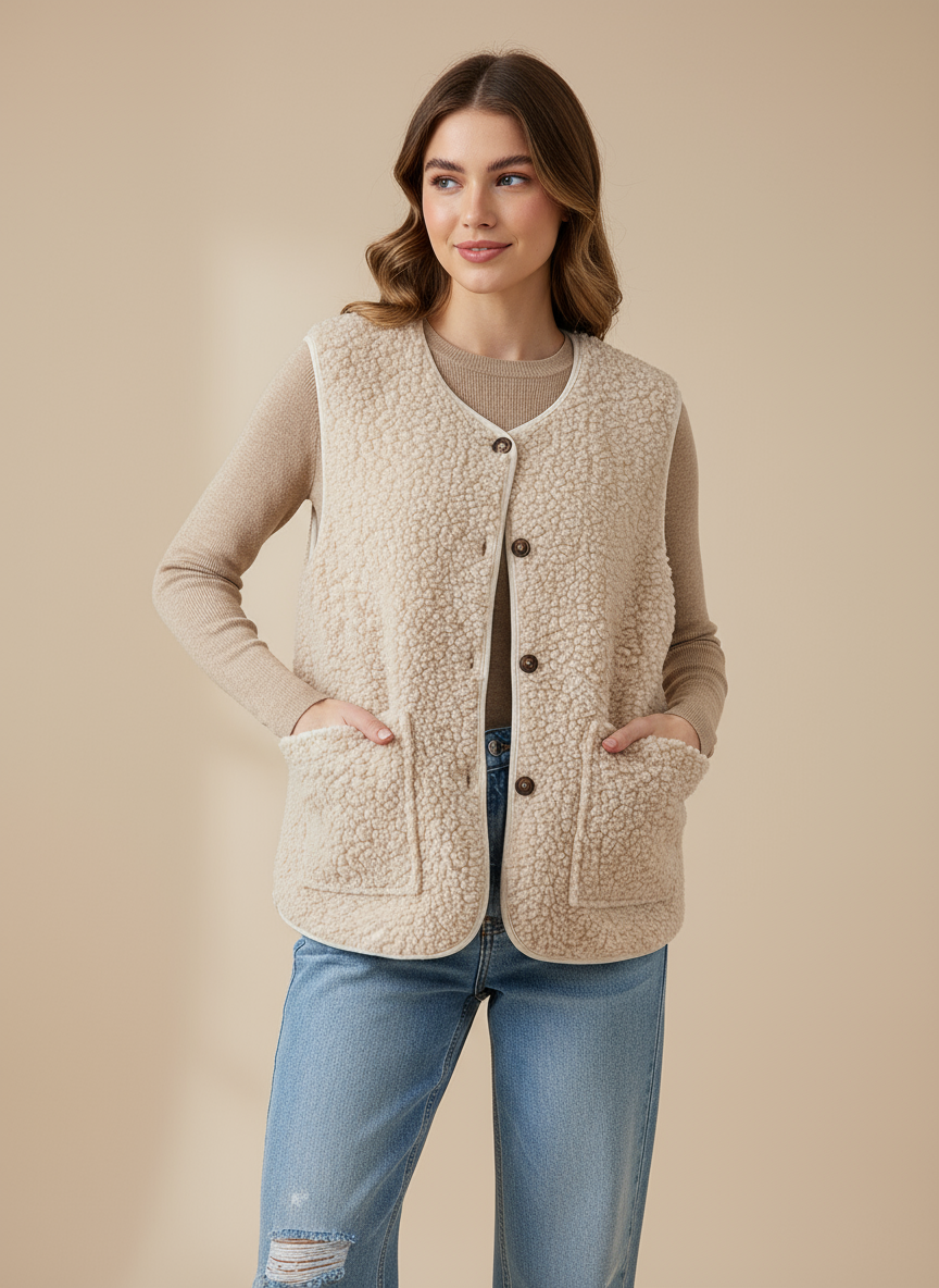 Maya - Teddy Vest