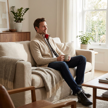 Elias - Knitted Heren Vest