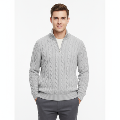 Half Zip Knit Trui