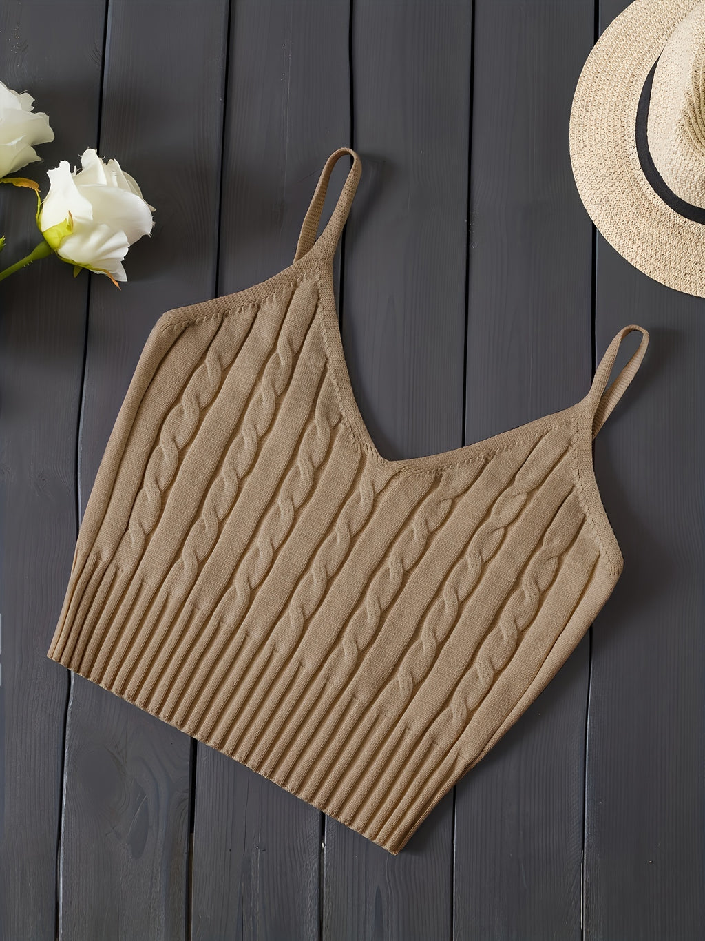 Casual Gebreide Top