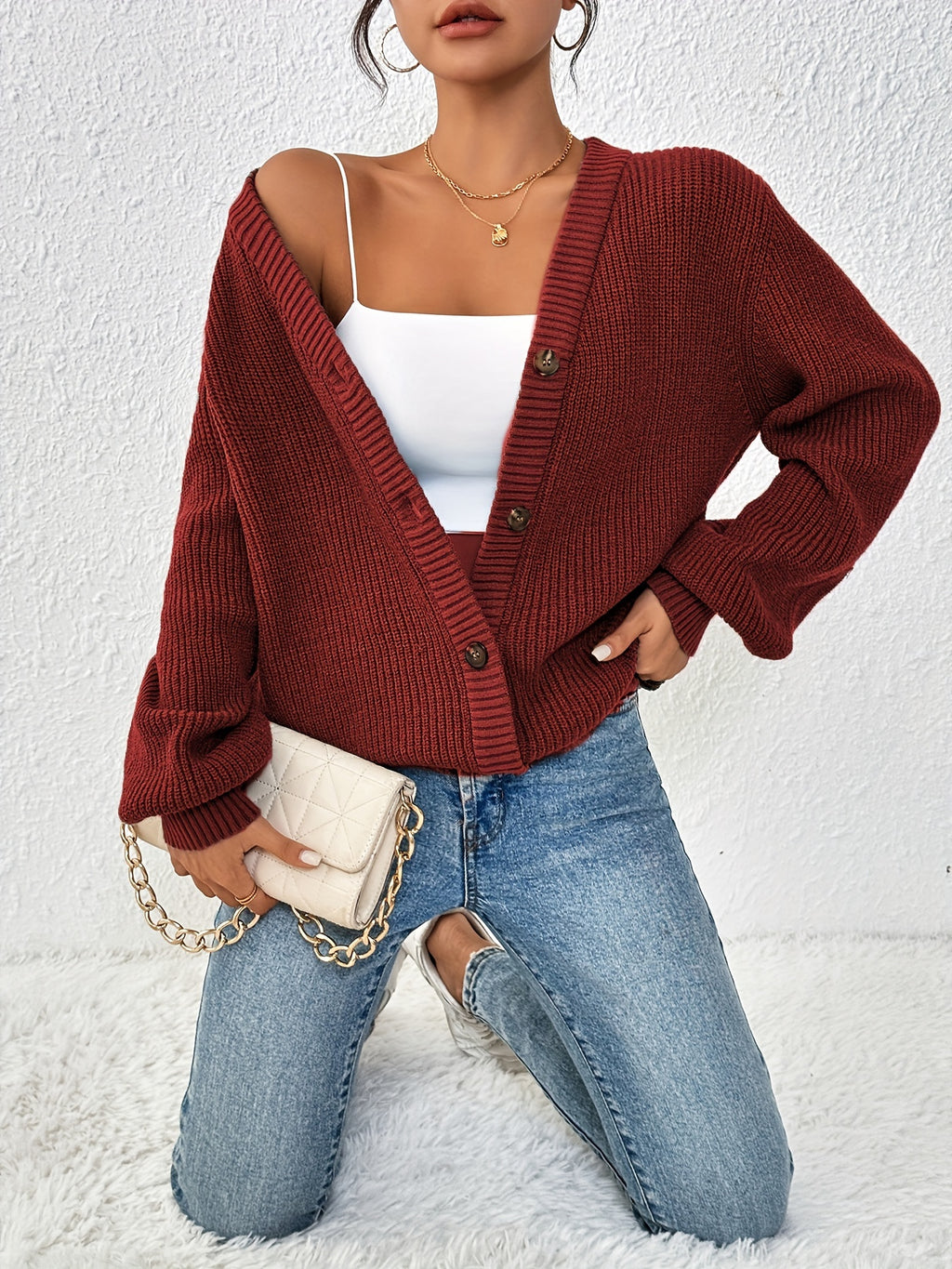Amara - Oversized Knitted Cardigan